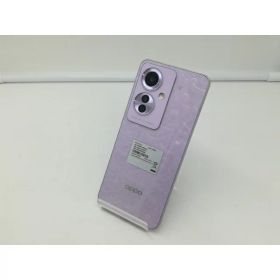 【中古】Oppo ymobile 【SIMフリー】 OPPO Reno11 A コーラルパープル 8GB 128GB【札幌】保証期間1ヶ月【ランクA】