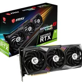 【中古】 MSI GeForce RTX 3060 Ti GAMING X TRIO グラフィックスボード VD7444