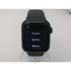 【中古】Apple Apple Watch SE2 40mm GPS ミッドナイトアルミニウムケース/ミッドナイトスポーツバンド MNJT3J/A【広島本通】保証期間１ヶ月【ランクB】