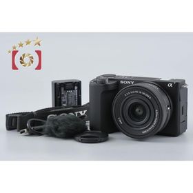 【中古】SONY ソニー α VLOGCAM ZV-E10 II パワーズームレンズキット ブラック