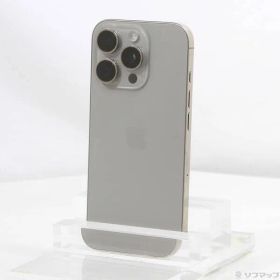 ソフマップ 〔展示品〕 iPhone16 Pro 256GB ナチュラルチタニウム 3N746J／A SIMフリー【258】