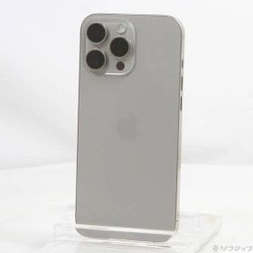 ソフマップ 〔中古品〕 iPhone16 Pro Max 256GB ナチュラルチタニウム MYWK3J／A SIMフリー【377】