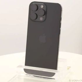 ソフマップ 〔中古品〕 iPhone16 Pro Max 256GB ブラックチタニウム MYWG3J／A SIMフリー【352】