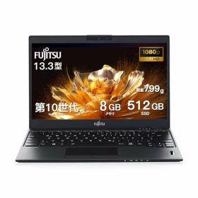 富士通ノートパソコンoffice搭载 lifebook u9310,第10世代(10110U)13.3インチ(1920x1080)ノートPC win11,薄型軽量パソコン 8GBメモリ512GBSSD (整備済み品)