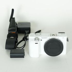 [良品 | シャッター数40,204回] SONY α6000（ILCE-6000） [ボディ ホワイト] | SONY Eマウント