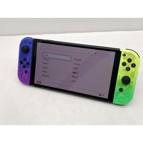 【中古】Nintendo Switch 本体 (有機ELモデル) HEG-S-KCAAA スプラトゥーン3エディション【仙台イービーンズ】保証期間１ヶ月【ランクA】