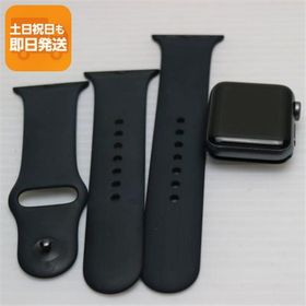 美品 Apple Watch series3 38mm GPSモデル スペースグレイ 即日発送 Apple 中古 あすつく 土日祝発送OK