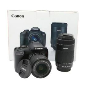 【当店最大P20倍+2000円offクーポン】 【中古】 《極上美品 S数6000以下》 デジタル一眼レフカメラ CANON EOS Kiss X10i ダブルズームキット キヤノン キャノン k3295