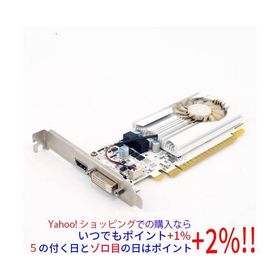 【中古】玄人志向グラボ GF-GT1030-E2GB/LP/D5 PCIExp 2GB