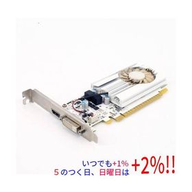 【中古】玄人志向グラボ GF-GT1030-E2GB/LP/D5 PCIExp 2GB