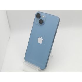 【中古】Apple 国内版 【SIMフリー】 iPhone 14 512GB ブルー MPXM3J/A【新橋】保証期間１ヶ月【ランクC】