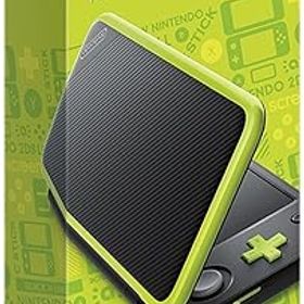 【中古】Newニンテンドー2DS LL ブラック×ライム