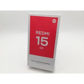 【未使用】Xiaomi 国内版 【SIMフリー】 REDMI 15 5G チタングレー 8GB 256GB【千葉】保証期間３ヶ月