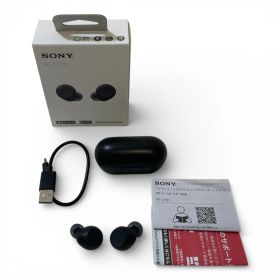 ● ソニー SONY ワイヤレスイヤホン WF-C710N ブラック 高性能ノイズキャンセリング 720-3331