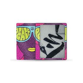 MightySkins Glossy Glitter Skin Compatible with Kindle Scribe (2022) Full Wrap - Fluorescent Rave | High-Gloss Glitter Finish | Easy to Ap_並行輸入