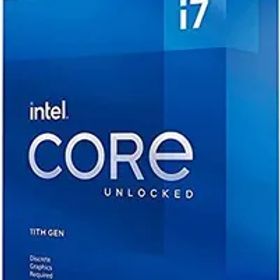 【中古】Intel (インテル) Core i7-11700KF デスクトッププロセッサー 8コア 最大5.0GHz アンロック対応 LGA1200 (インテル500シリーズ＆セレクト400シリ