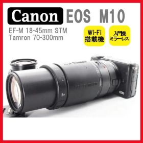 Canon EOS M10✨ミラーレスカメラ スマホ転送 ダブルズームキット