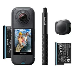 INSTA360(インスタ360) 360°カメラ Insta360 X4 Air スターターバンドル グラファイトブラック CINSAAFA-SE03 ［防水］ CINSAAFASE03 【864】