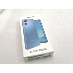 【未使用】SAMSUNG docomo 【SIMフリー】 Galaxy A25 5G ブルー 4GB 64GB SC-53F【ECセンター】保証期間3ヶ月