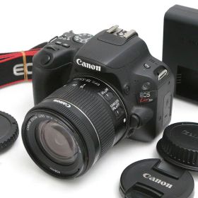 【中古】【並品】キヤノン EOS Kiss X9 EF-S18-55 IS STM レンズキット [ブラック]（センサー清掃済） CA01-B4512-2P1B CANON キヤノン EFマウント EOS 一眼レフ APS-C