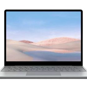 マイクロソフト Surface Laptop Go 12.4インチ Office H&amp;B 2019 搭載/第 10 世代インテル® Core™ i5-1035G1 / 4GB / 64GB / プラチナ 1ZO-00020