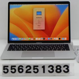 Apple MacBook Pro 13in 2017 A1708 シルバー Core i5 7360U 2.3GHz/8GB/512GB(SSD)/13.3W/WQXGA(2560x1600) 画面黄ばみあり【中古】【20260203】