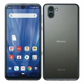 【中古】【安心保証】 AQUOS R3 SH-04L[128GB] docomo プレミアムブラック