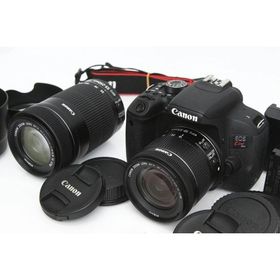 【全額返金保証】美品｜キヤノン EOS Kiss X9i ダブルズームキット（センサー清掃済み） CA01-R4058-3U2B