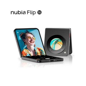 ヌビア nubia Flip 5G ブラック SIMフリー 折りたたみ スマートフォン スマホ 256GB/8GB