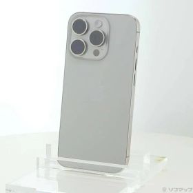ソフマップ 〔中古品〕 iPhone15 Pro 128GB ナチュラルチタニウム MTU93J／A SIMフリー【344】
