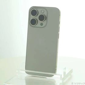 ソフマップ 〔中古品〕 iPhone15 Pro 128GB ナチュラルチタニウム MTU93J／A SIMフリー【295】