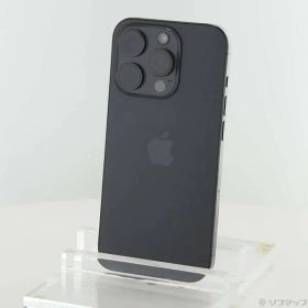 ソフマップ 〔中古品〕 iPhone15 Pro 256GB ブラックチタニウム MTUC3J／A SIMフリー【371】