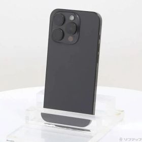 ソフマップ 〔中古品〕 iPhone15 Pro 256GB ブラックチタニウム MTUC3J／A SIMフリー【297】