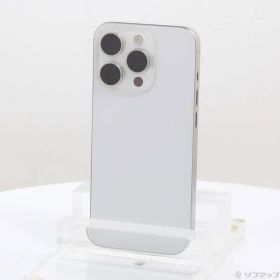 ソフマップ 〔中古品〕 iPhone15 Pro 256GB ホワイトチタニウム MTUD3J／A SIMフリー【258】