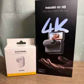 Insta360 GO 3S 128GB ＋ クイックリーダー セット 箱あり