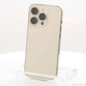 ソフマップ 〔中古品〕 iPhone14 Pro 128GB ゴールド MQ073J／A SIMフリー【371】
