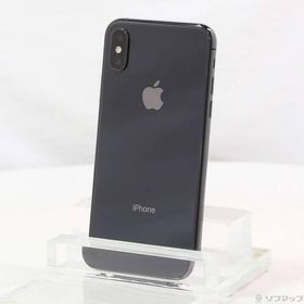 〔中古〕Apple(アップル) iPhoneXS 512GB スペースグレイ MTE32J／A SoftBank〔344-ud〕