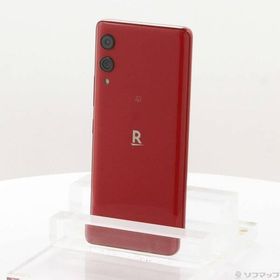 〔中古〕楽天 Rakuten Hand 5G 128GB クリムゾンレッド P780 楽天 SIMフリー〔262-ud〕