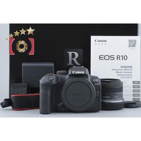 【中古】Canon キヤノン EOS R10 RF-S 18-45 IS STM レンズキット 元箱付き
