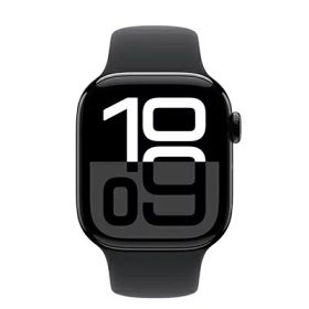 Apple Apple Watch Series10 42mm GPSモデル MWWX3ZP/A+MXLJ3FE/A A2997【ジェットブラックアルミニウムケース/ブラックスポーツバンド】 [中古] 【当社3ヶ月間保証】 イオシス