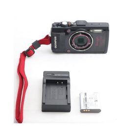 OLYMPUS デジタルカメラ STYLUS TG-4 Tough ブラック 1600万画素CMOS F2.0 15m 防水 100kgf耐荷重 GPS+電子コンパス&amp;内蔵Wi-Fi TG-4 BLK