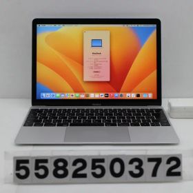 Apple MacBook Retina 12in 2017 A1534 シルバー Core m3 7Y32 1.2GHz/8GB/256GB(SSD)/12W/WQXGA(2304x1440)【中古】【20251226】