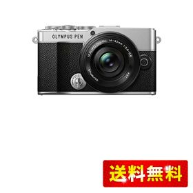 OM SYSTEM/オリンパス OLYMPUS PEN E-P7 14-42mm EZレンズキット シルバー