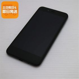 美品 702SH AQUOS sense basic ブラック スマホ 本体 白ロム 中古 あすつく 土日祝発送OK