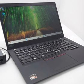 【良品】Lenovo ThinkPad X13 Gen1 20UG-S1JP00 13.3型 AMD Ryzen 5 PRO 4650U 2.1GHz メモリ8GB ストレージSSD256GB windows11