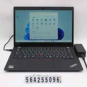 Lenovo ThinkPad X13 Gen1 Ryzen 5 Pro 4650U 2.1GHz/8GB/256GB(SSD)/13.3W/FHD(1920x1080)/Win11 【56A255096】