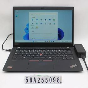 Lenovo ThinkPad X13 Gen1 Ryzen 5 Pro 4650U 2.1GHz/8GB/256GB(SSD)/13.3W/FHD(1920x1080)/Win11 【56A255098】