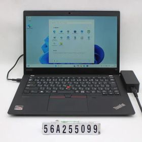 Lenovo ThinkPad X13 Gen1 Ryzen 5 Pro 4650U 2.1GHz/8GB/256GB(SSD)/13.3W/FHD(1920x1080)/Win11 【56A255099】