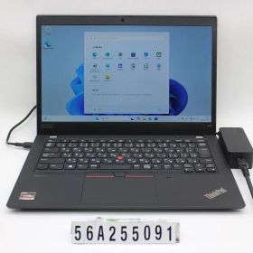 Lenovo ThinkPad X13 Gen1 Ryzen 5 Pro 4650U 2.1GHz/8GB/256GB(SSD)/13.3W/FHD(1920x1080)/Win11 【56A255091】