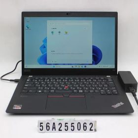 Lenovo ThinkPad X13 Gen1 Ryzen 5 Pro 4650U 2.1GHz/8GB/256GB(SSD)/13.3W/FHD(1920x1080)/Win11 【56A255062】